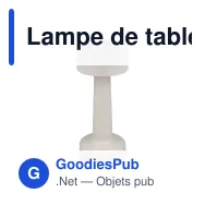 Lampe de table personnalisable 3 modes d'éclairage avec logo - Lumo - Miniature 5