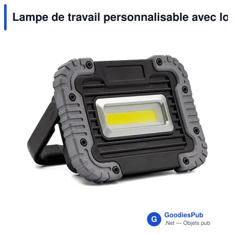 Lampe de travail personnalisable avec logo - Madalynn