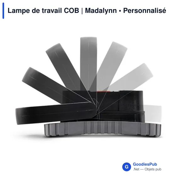 Lampe de travail personnalisable avec logo - Madalynn - Image 4