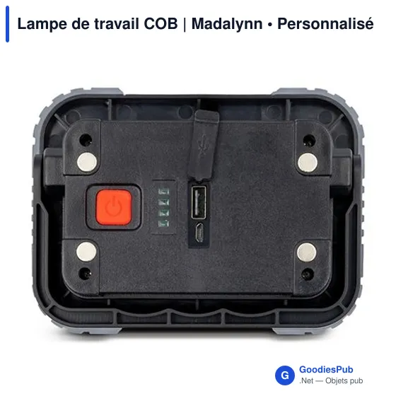 Lampe de travail personnalisable avec logo - Madalynn - Image 7