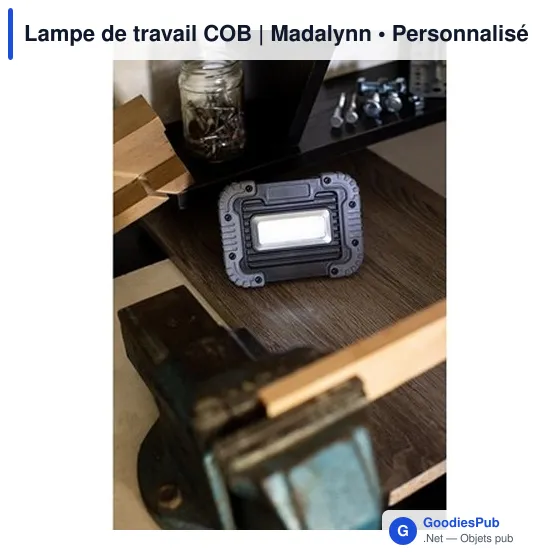 Lampe de travail personnalisable avec logo - Madalynn - Image 9