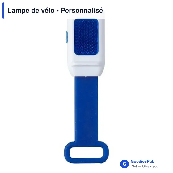 Lampe de vélo personnalisable avec logo - Modèle S7Z8JM - Image 2