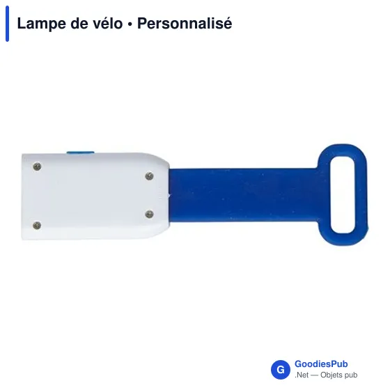 Lampe de vélo personnalisable avec logo - Modèle S7Z8JM - Image 3