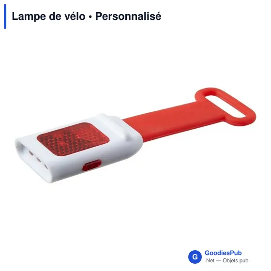 Lampe de vélo personnalisable avec logo - Modèle S7Z8JM - Image 5