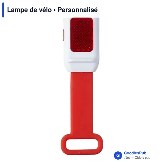 Lampe de vélo personnalisable avec logo - Modèle S7Z8JM - Image 6