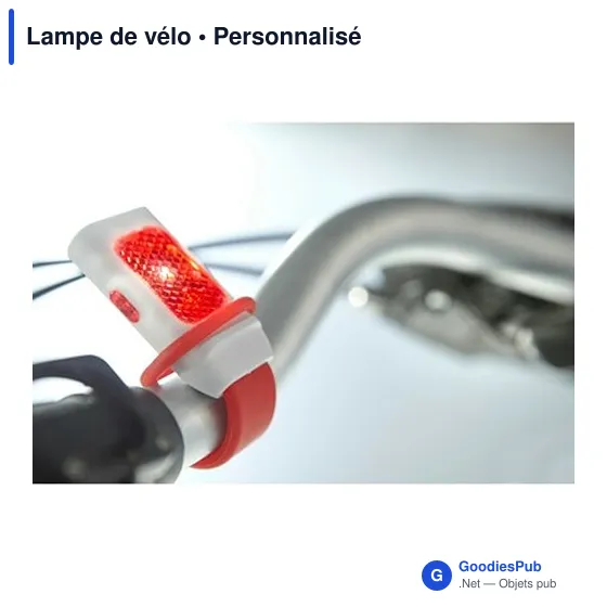 Lampe de vélo personnalisable avec logo - Modèle S7Z8JM - Image 8