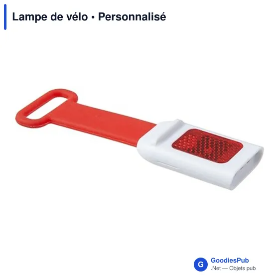 Lampe de vélo personnalisable avec logo - Modèle S7Z8JM - Image 9