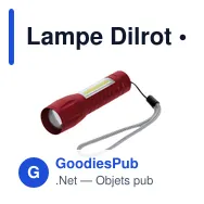 Lampe Dilrot - Miniature 5