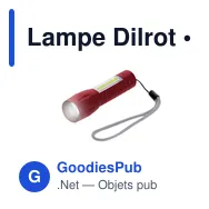 Lampe Dilrot - Miniature 10