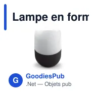 Lampe en forme d'œuf personnalisable en ABS avec logo - Œuf - Miniature 3