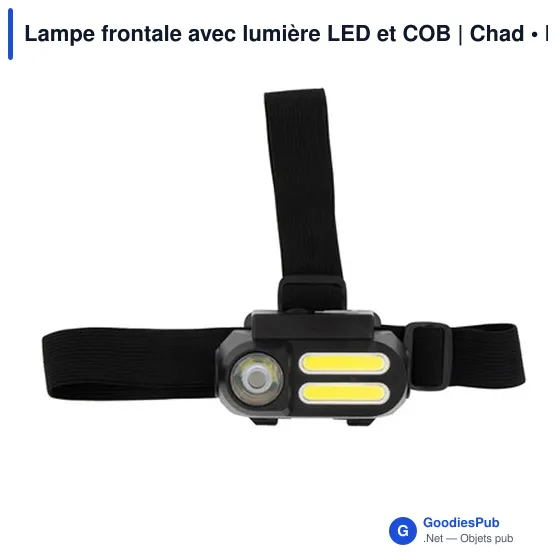 Lampe frontale personnalisable avec logo - Chad - Image 4