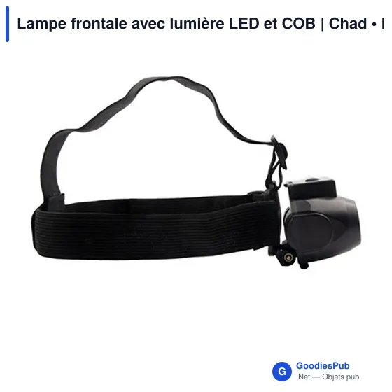 Lampe frontale personnalisable avec logo - Chad - Image 6