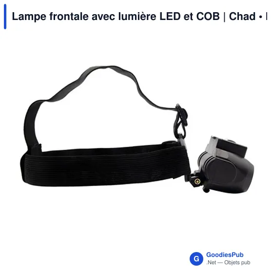 Lampe frontale personnalisable avec logo - Chad - Image 7
