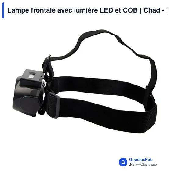 Lampe frontale personnalisable avec logo - Chad - Image 8
