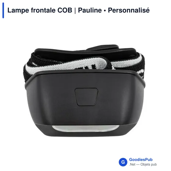 Lampe frontale personnalisable avec logo - Modèle Pauline - Image 9