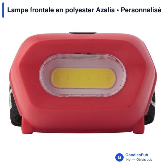 Lampe frontale en polyester Azalia - Image 1