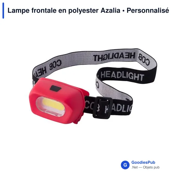 Lampe frontale en polyester Azalia - Image 2