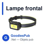 Lampe frontale Hama HL350 - Miniature 1