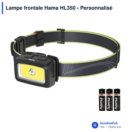 Lampe frontale Hama HL350 - Image 5