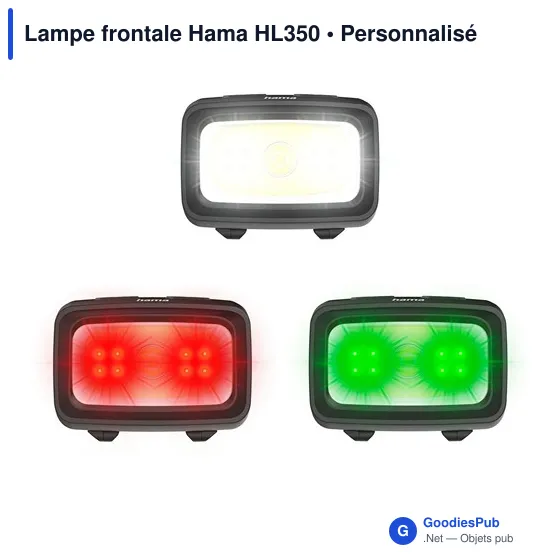 Lampe frontale Hama HL350 - Image 6