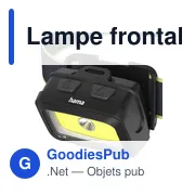 Lampe frontale Hama HL350 - Miniature 8