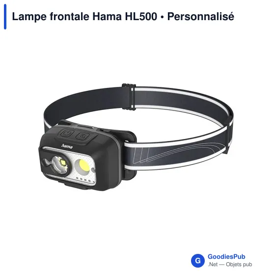 Lampe frontale Hama HL500 - Image 1