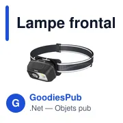 Lampe frontale Hama HL500 - Miniature 3