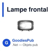 Lampe frontale Hama HL500 - Miniature 4