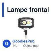 Lampe frontale Hama HL500 - Miniature 5