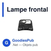 Lampe frontale Hama HL500 - Miniature 6