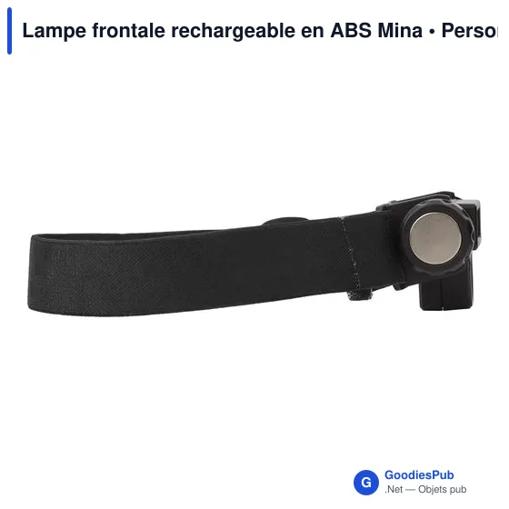 Lampe frontale personnalisable avec logo - Modèle Mina - Image 4