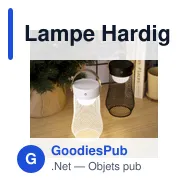 Lampe Hardig - Miniature 8