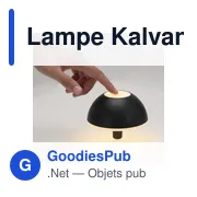 Lampe Kalvan - Miniature 3