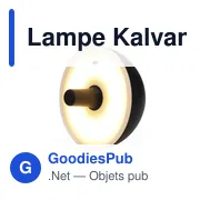 Lampe Kalvan - Miniature 4