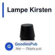 Lampe Kirsten - Miniature 4