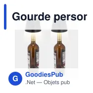 Gourde personnalisable avec logo pour objets publicitaires - Miniature 11
