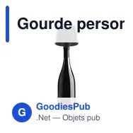 Gourde personnalisable avec logo pour objets publicitaires - Miniature 9