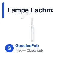 Lampe Lachman - Miniature 4
