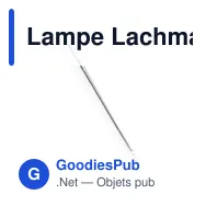 Lampe Lachman - Miniature 5