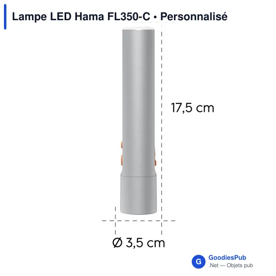 Lampe LED Hama FL350-C - Image 10