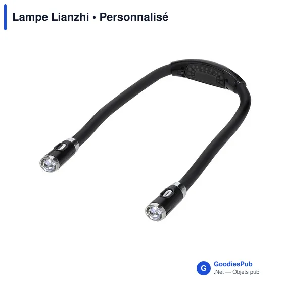 Lampe de lecture personnalisable avec logo - Lampe Lianzhi - Image 2