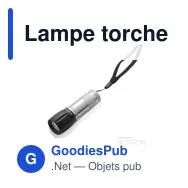 Lampe torche Lumosh personnalisable avec logo pour entreprises - Miniature 3