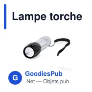 Lampe torche Lumosh personnalisable avec logo pour entreprises - Miniature 4