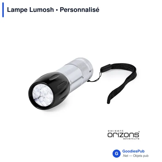 Lampe torche Lumosh personnalisable avec logo pour entreprises - Image 4