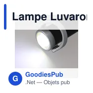 Lampe Luvaron - Miniature 3