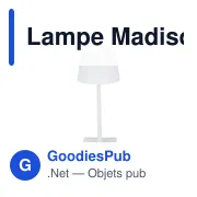 Lampe Madison - Miniature 1