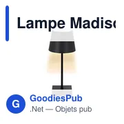 Lampe Madison - Miniature 3