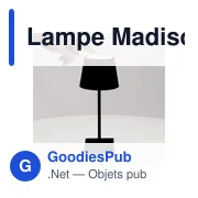 Lampe Madison - Miniature 5