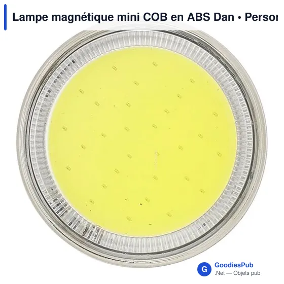 Lampe torche personnalisable avec logo - Lampe magnétique mini COB Dan - Image 1