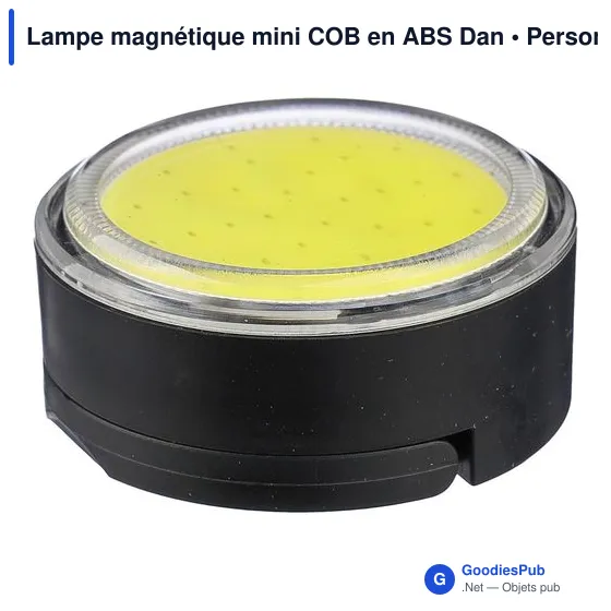 Lampe torche personnalisable avec logo - Lampe magnétique mini COB Dan - Image 5